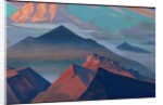 Tent Mountain, 'Holy Mountains' series, 1933 by Nicholas Roerich