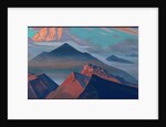 Tent Mountain, 'Holy Mountains' series, 1933 by Nicholas Roerich