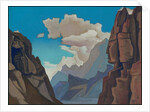 Great Spirit of the Himalayas, 1934 by Nicholas Roerich
