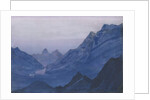 Himalayas, album leaf, 1934 by Nicholas Roerich