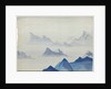 Himalayas, album leaf, 1933/34 by Nicholas Roerich