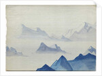 Himalayas, album leaf, 1933/34 by Nicholas Roerich