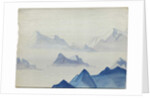 Himalayas, album leaf, 1933/34 by Nicholas Roerich