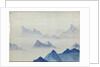 Himalayas, album leaf, 1933/34 by Nicholas Roerich