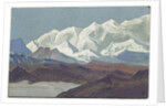 Himalayas, Kanchenjunga Range, 1936 by Nicholas Roerich