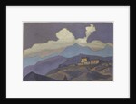 Monastery in Tsang Province, Tibet, 1936 by Nicholas Roerich