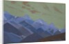 Mountain Range, Approach to Everest, 1936 by Nicholas Roerich
