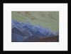 Mountain Range, Approach to Everest, 1936 by Nicholas Roerich