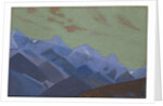 Mountain Range, Approach to Everest, 1936 by Nicholas Roerich