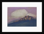 Tibetan Fortress, 1936 by Nicholas Roerich