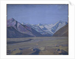 From Kurul towards the Karakorum Chain, 1926 by Nicholas Roerich