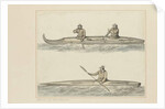 30: Canoes of Oonalashka by John Webber
