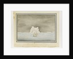Opp. p. 147. 'Ice pass'd November 25. 1788. Latitude 57 degrees 30 minutes Sth. Longitude 288 degrees 00 minutes Et in the Sirius', c.1802 by William Bradley