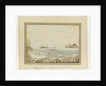 Opp. p. 195. Part of the Reef in Sydney Bay, Norfolk Island, on which the Sirius was wreck'd. 19 March 1790., c.1802 by William Bradley