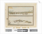 Opp. p. 292. `Batavia' and `Onrust in Batavia Bay', c.1802 by William Bradley