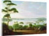 Sydney Harbour looking towards Sydney, 1848 by Jacob Janssen