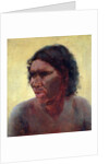 Portrait of an Aborigine, c.1895 by Thomas William Roberts