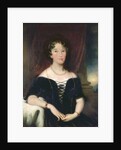 Portrait of Elizabeth,, wife of John Macarthur, co-founder of the Australian Wool Industry, c.1820 by Anonymous Anonymous