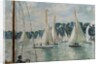Racing Yachts on the Seine by Jacques-Emile Blanche