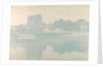 The Church of Vernon, Brouillard, 1894 by Claude Monet