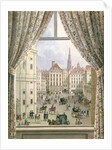 View of the Freyung, Vienna, 1825 by Friedrich Wigand