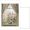 View of the Freyung, Vienna, 1825 by Friedrich Wigand