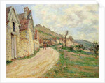 The Rocks at Falaise by Claude Monet