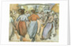 The Round, c.1884 by Camille Pissarro
