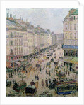 Rue Saint-Lazare, Paris, Bright Weather, 1893 by Camille Pissarro
