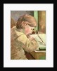 Paul Writing, c.1894 by Camille Pissarro