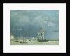 Evening, Le Havre, 1866 by Eugene Louis Boudin
