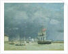 Evening, Le Havre, 1866 by Eugene Louis Boudin
