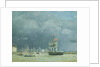 Evening, Le Havre, 1866 by Eugene Louis Boudin