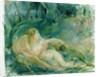 Jupiter and Callisto, after a painting by Boucher by Berthe Morisot