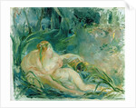 Jupiter and Callisto, after a painting by Boucher by Berthe Morisot