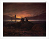 Moon Rising Over the Sea, 1822 by Caspar David Friedrich