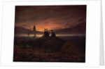 Moon Rising Over the Sea, 1822 by Caspar David Friedrich