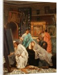 A Collector of Pictures at the Time of Augustus, 1867 by Lawrence Alma-Tadema