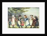 Children's Games, c.1880 by English School