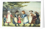 Children's Games, c.1880 by English School