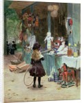 At the Champs-Elysees Gardens, c.1897 by Victor Gabriel Gilbert