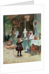 At the Champs-Elysees Gardens, c.1897 by Victor Gabriel Gilbert