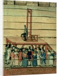 The Terror - Jean Georges Schneider and the Guillotine by German School