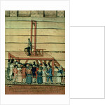 The Terror - Jean Georges Schneider and the Guillotine by German School