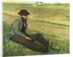 Eugene Manet by Edgar Degas