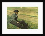 Eugene Manet by Edgar Degas