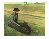 Eugene Manet by Edgar Degas