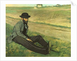 Eugene Manet by Edgar Degas