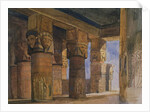 Temple of Denderah, Upper Egypt by William James Muller