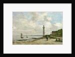 Lighthouse at Honfleur, 1864-66 by Eugene Louis Boudin